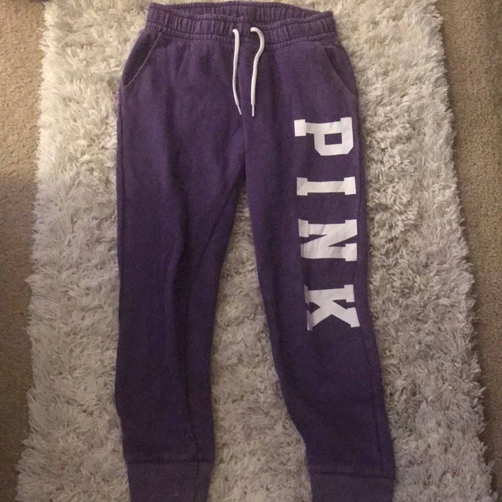Purple VS pink joggers